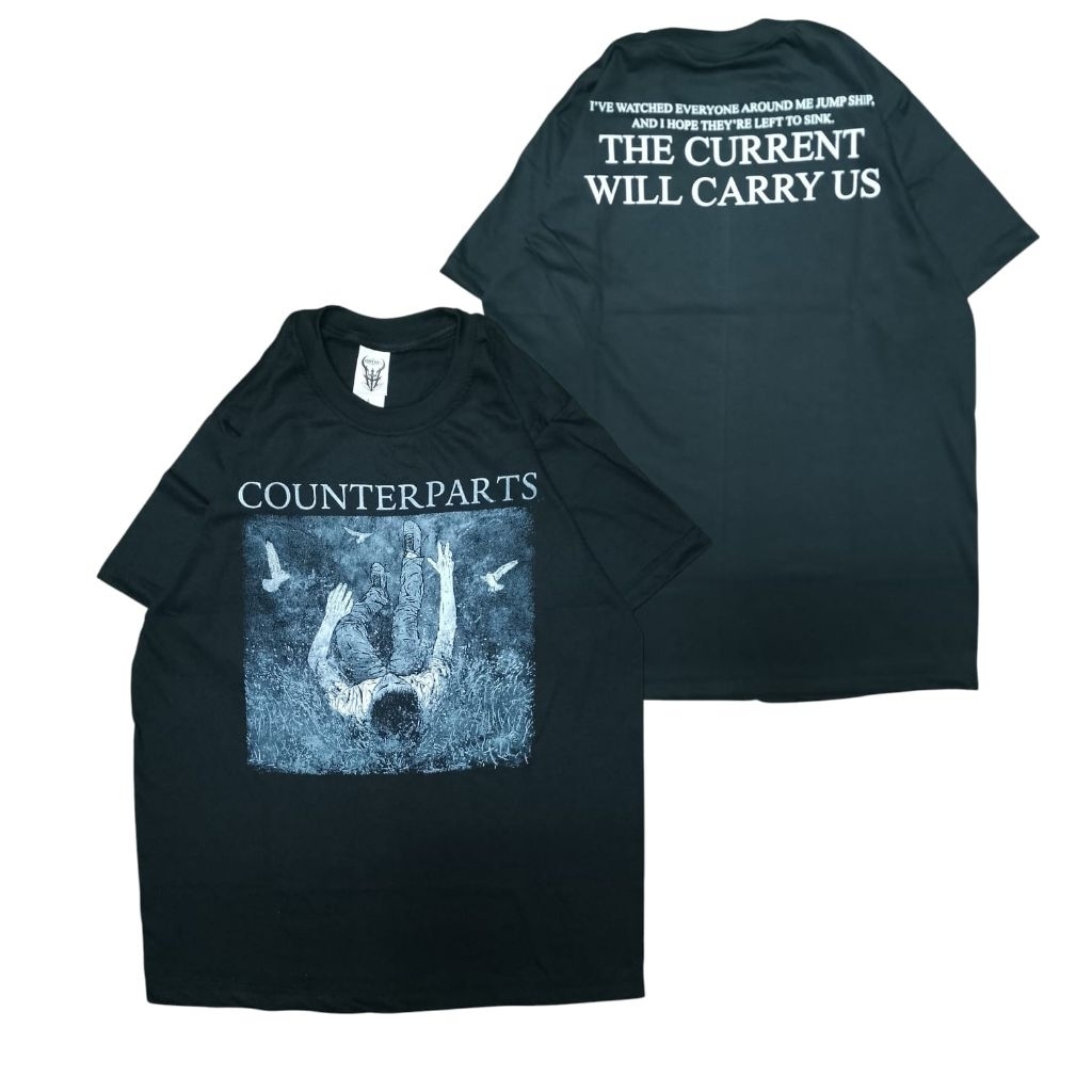 Kaos Band luar Counterparts | Built up 24s