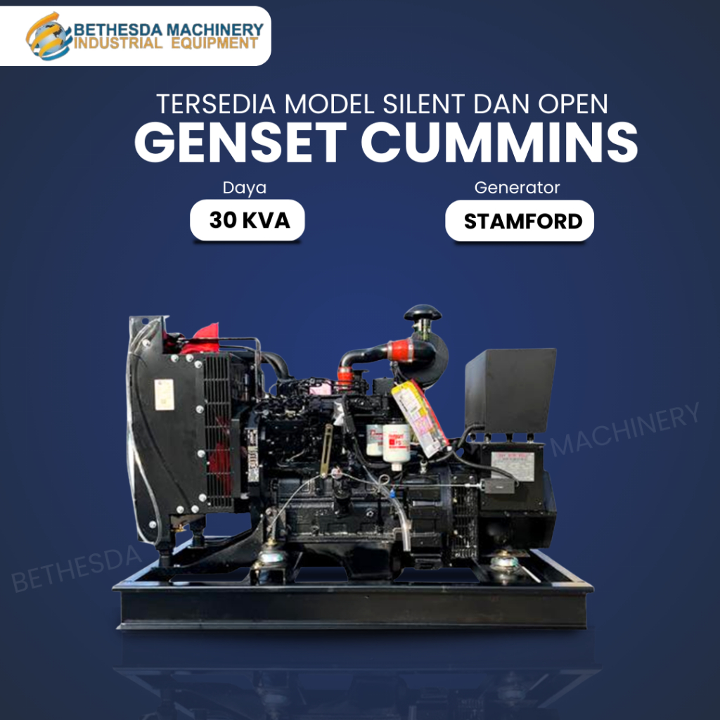 Genset Silent 30 kva cummins Diesel Genset 30 Kva