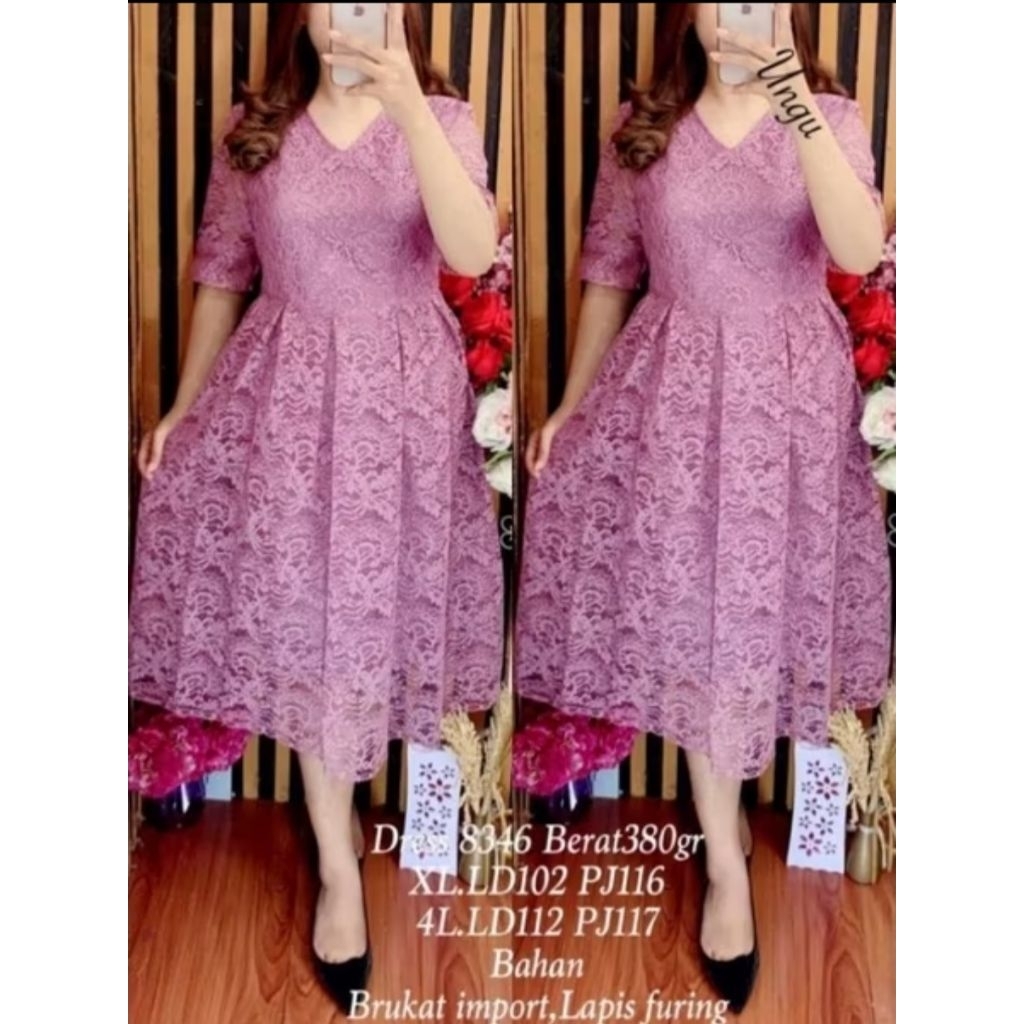DRESS BROKAT ELEGANT BESTSELLER
