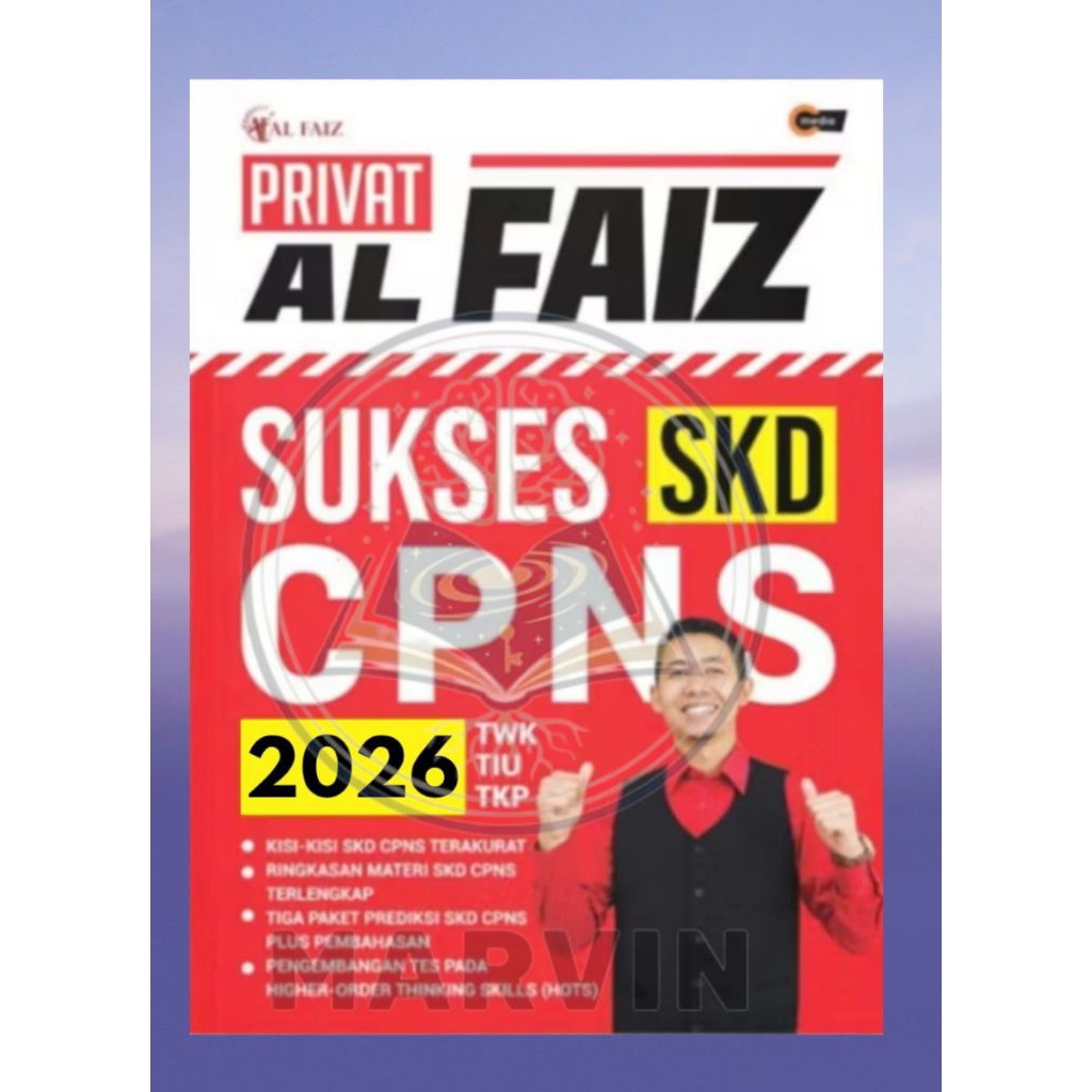 BUKU AL FAIZ SUKSES SKD CPNS 2026,BUKU AL FAIZ SKD CPNS DAN KEDINASAN 2026