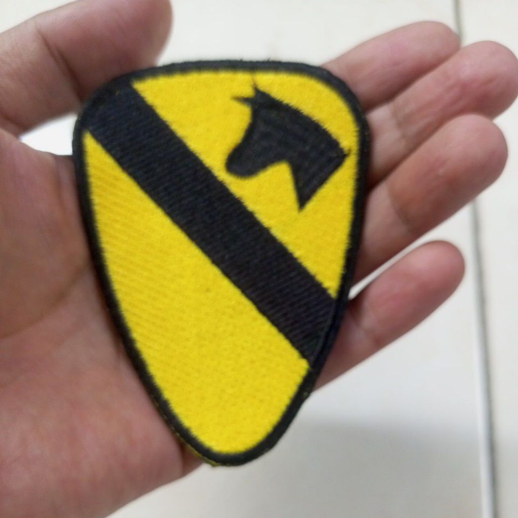 patch logo bordir kavaleri kuda