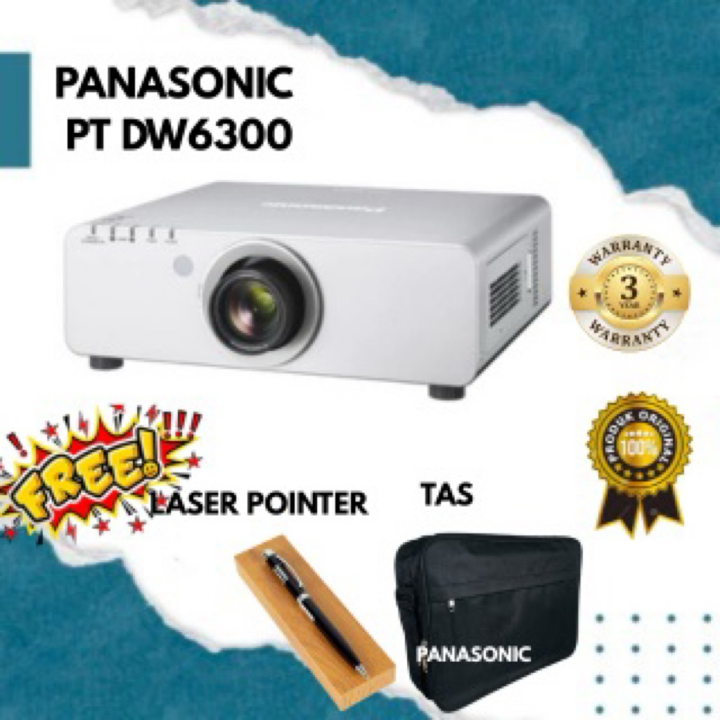 PROYEKTOR PANASONIC  PT DW6300 ORIGINAL