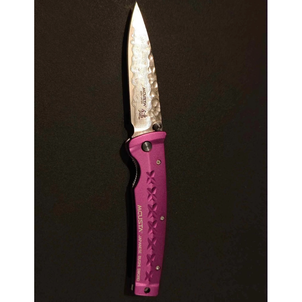 Mcusta Fusion Folding knife VG10 damascus like new
