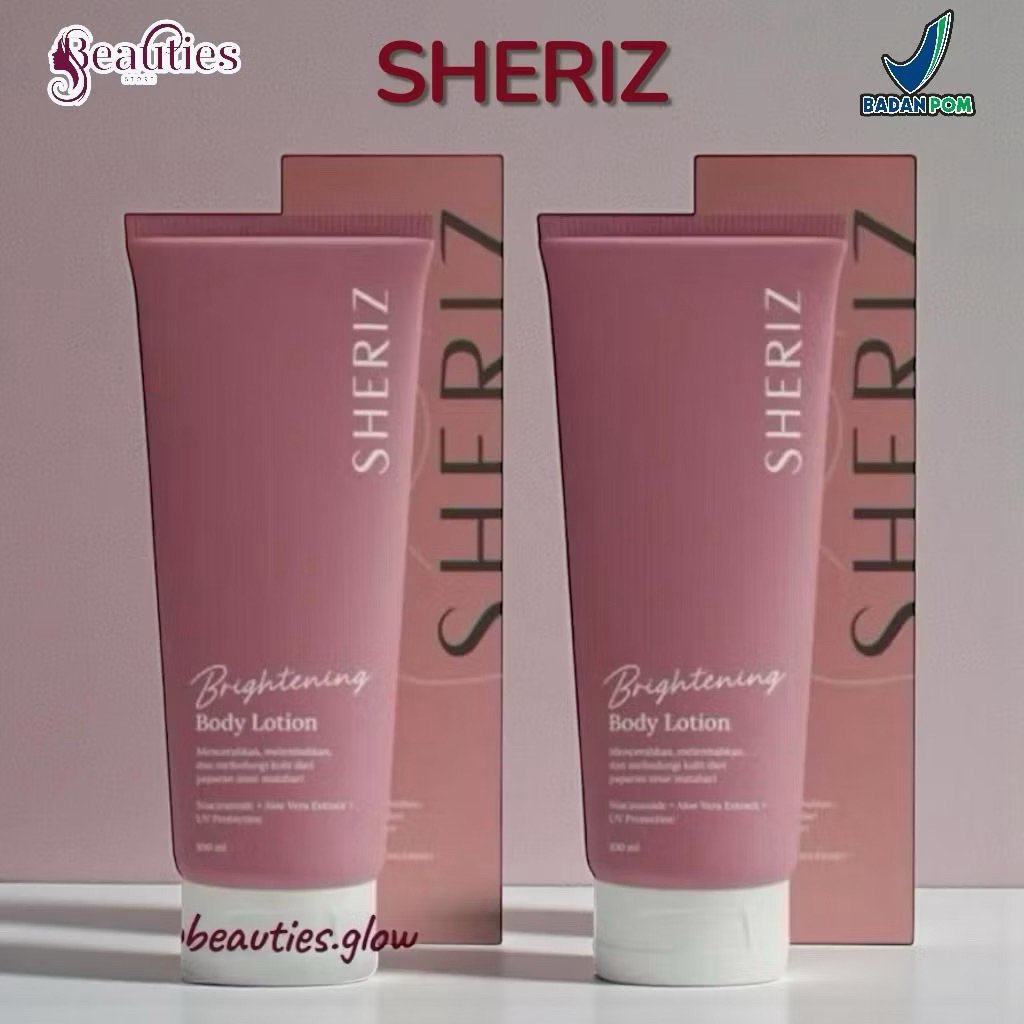 SHERIZ BRIGHTENING BODY LOTION - Lotion Pencerah Badan