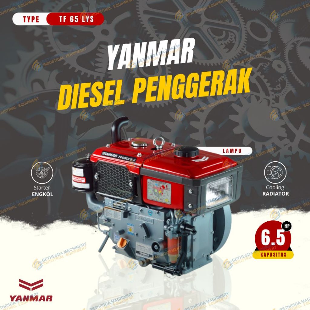 Diesel Engine Serbaguna Yanmar 8.5 PK / Mesin TF 85 MLYS Manual