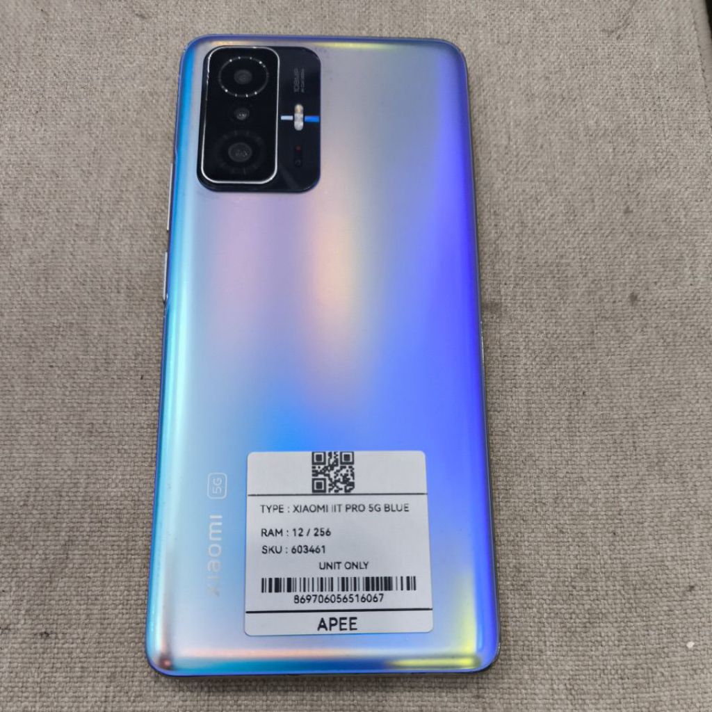 Handphone second normal Xiaomi 11T pro 5G 12+256GB original