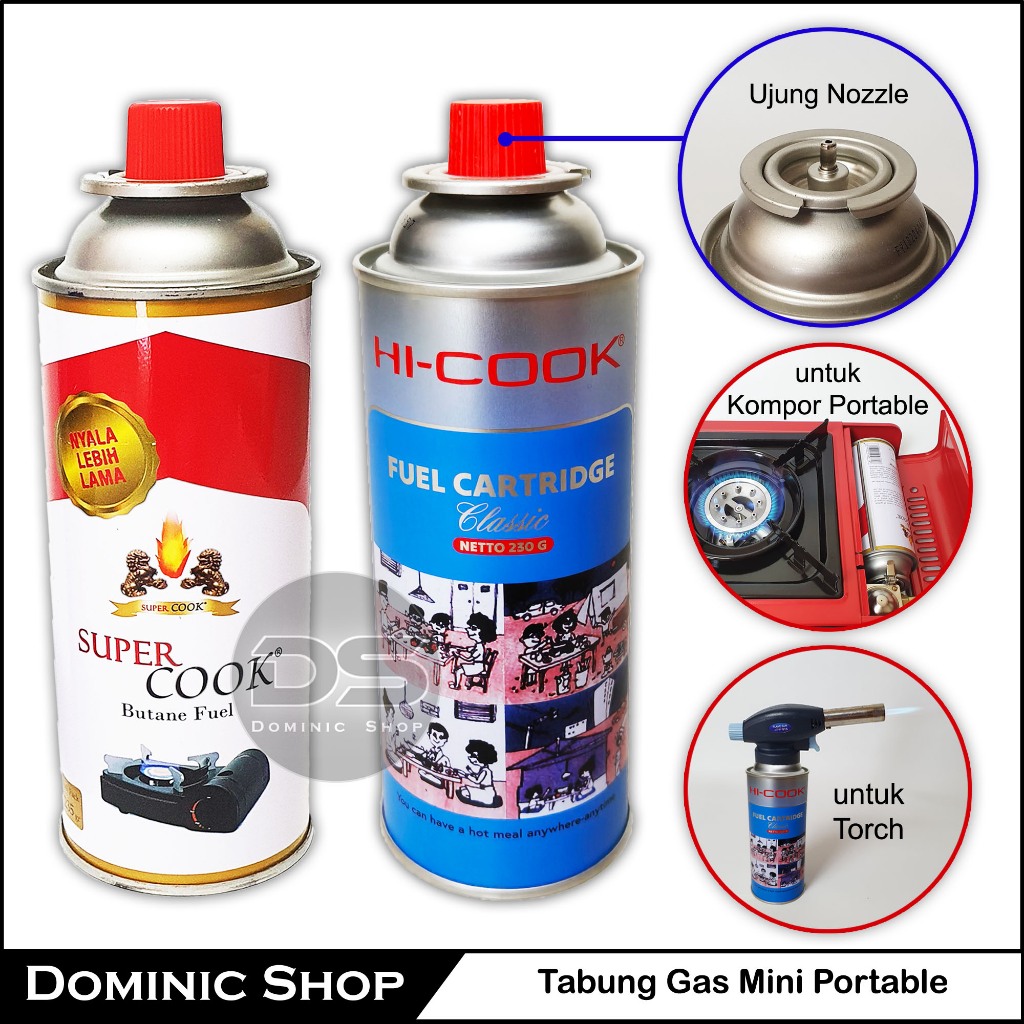 Tabung Gas Mini Portable / Gas Kaleng / Gas Portable