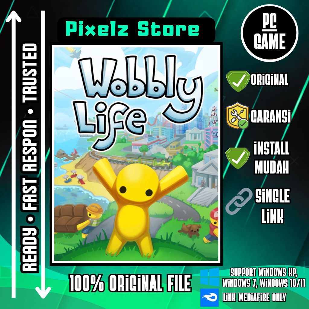 Wobbly Life - PC Game Sandbox, Adventure (PC/Laptop)