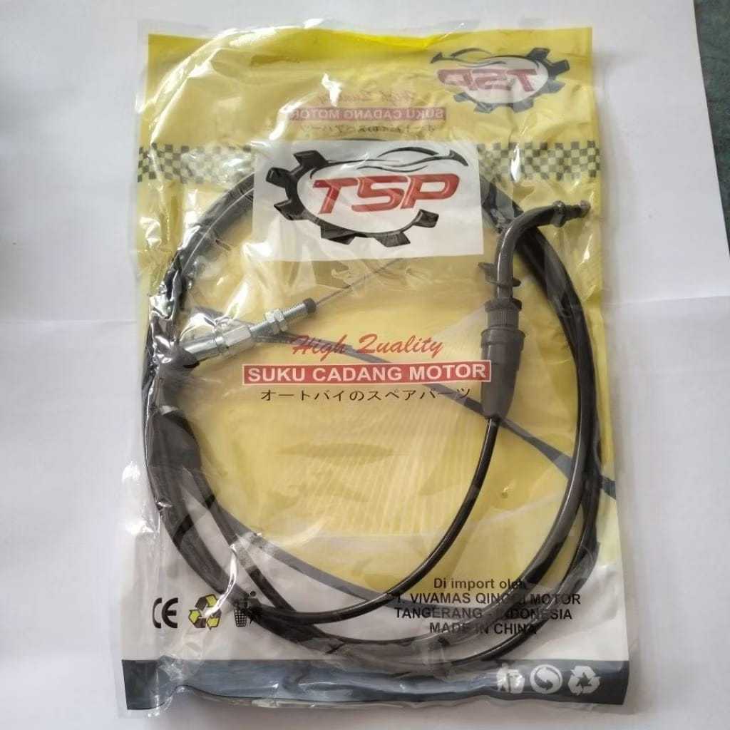 KABEL GAS SPIN 125 SUZUKI TSP / kabel tali gas spin 125