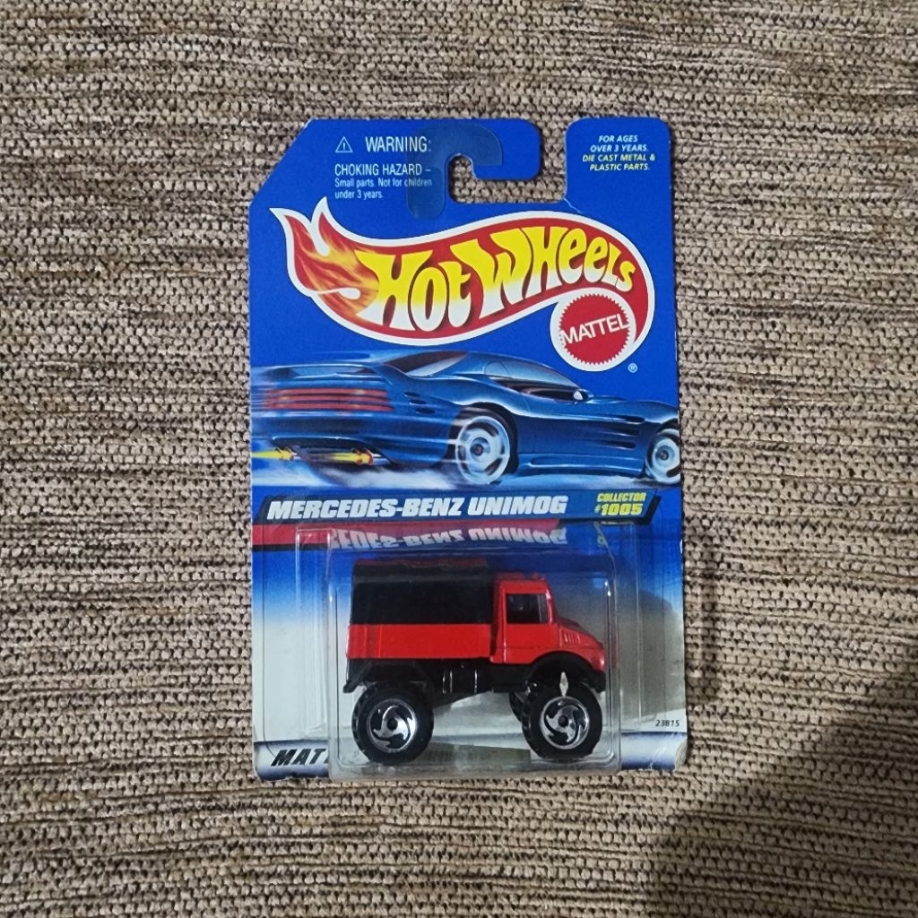 Hot Wheels MERCEDES BENZ UNIMOG - MATTEL WHEELS