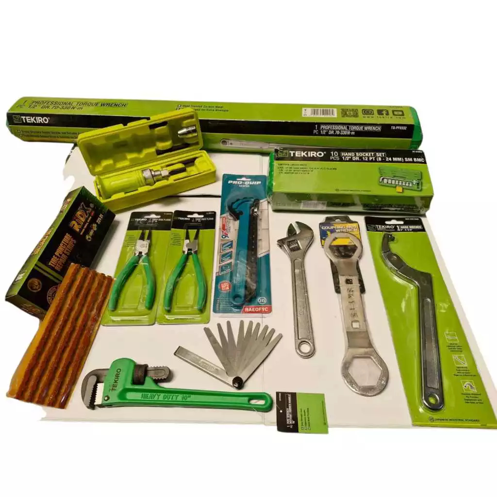 PAKET LENGKAP PERALATAN BENGKEL MOTOR TEKIRO - SET PERKAKAS LENGKAP PROFESSIONAL