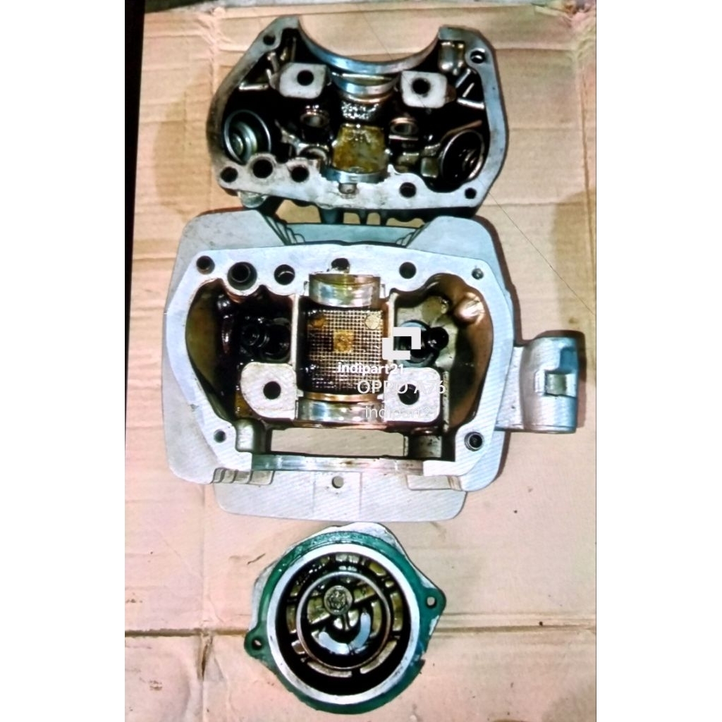 Kop atas head Tiger Revo Tiger lama Mega pro original copotan kosong tanpa isi