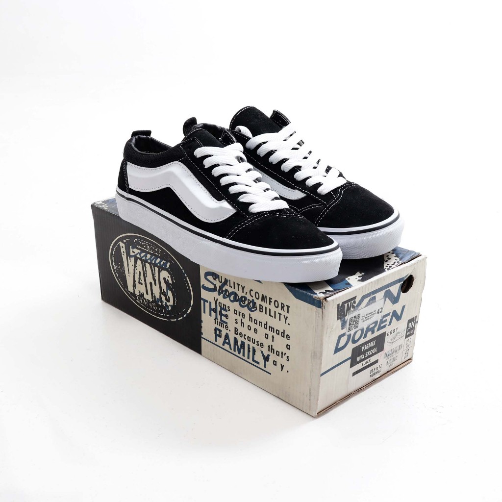 (FTBX) Sepatu Sneakers Vans Old Skool Mix Van Doren V36MIX