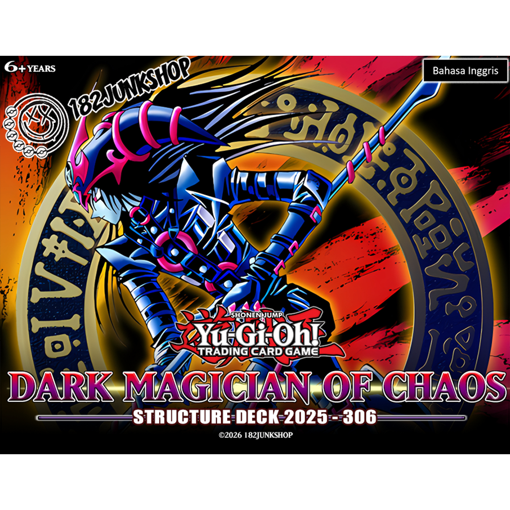 Yugioh Structure Deck 306 - Dark Magician of Chaos Deck - Non ORI