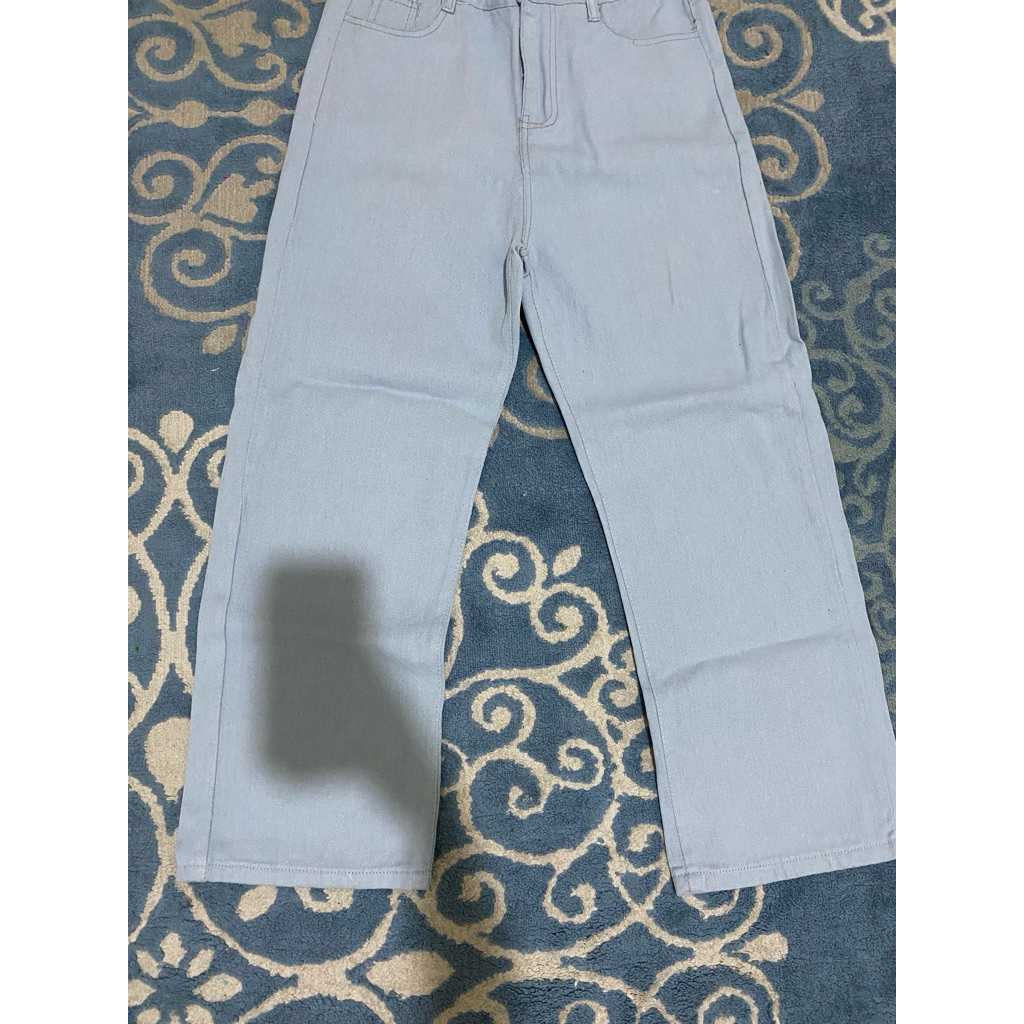 Kulot Jeans High Waist Korean Style
