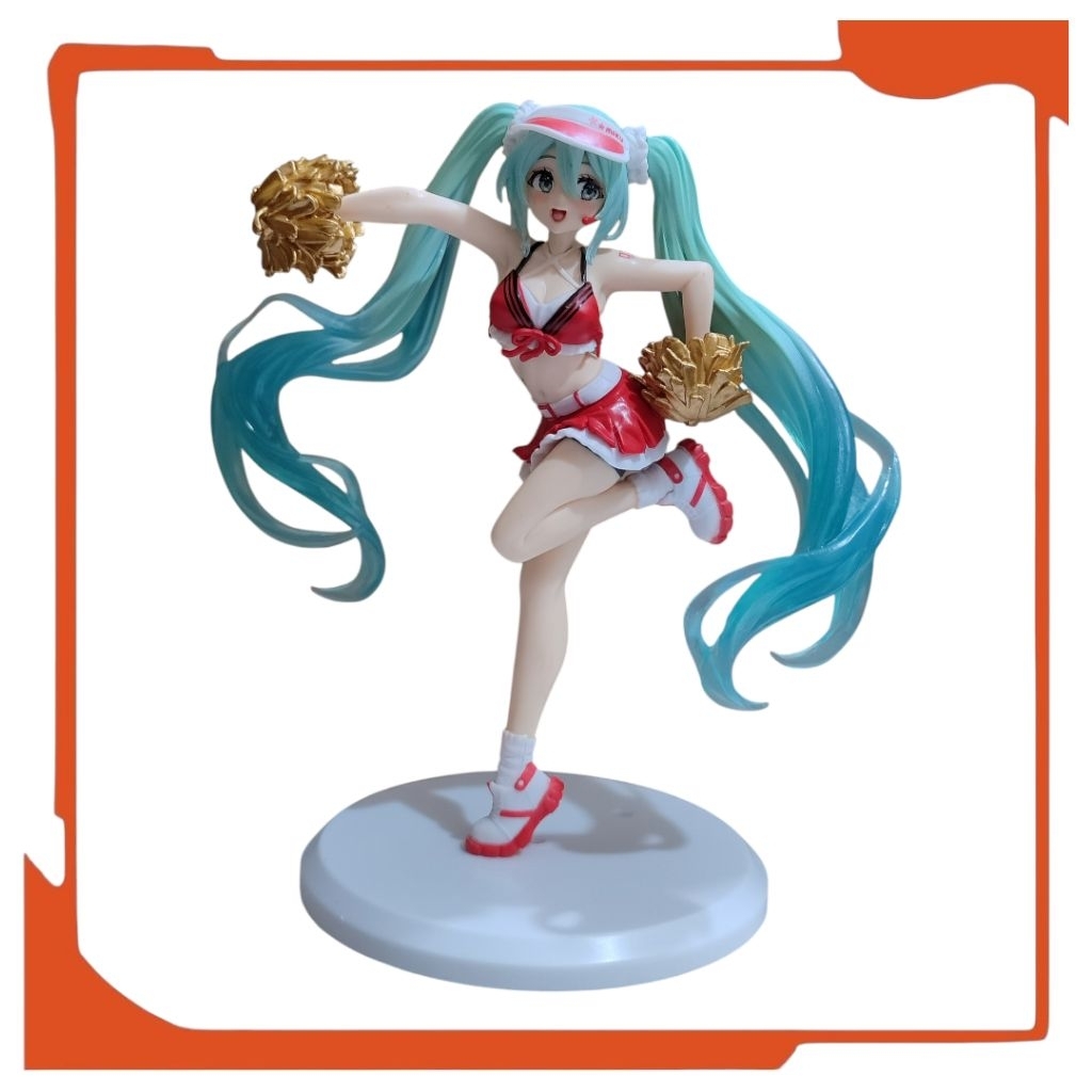 Figure Anime Hatsune Miku Fashion Cheerleader Uniform Limited Edition