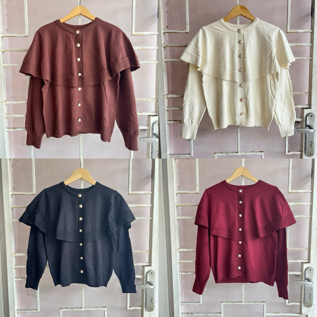 Cherry19official Kd.A735 atasan Tok rajut