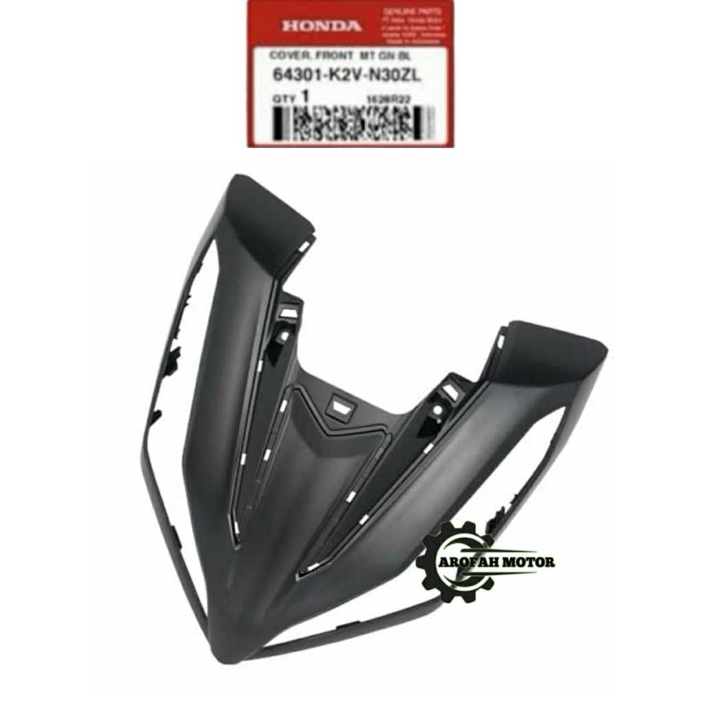 64301K2VN30ZL Cover Tameng Depan Hitam Doff Honda Vario 125 eSP K2V