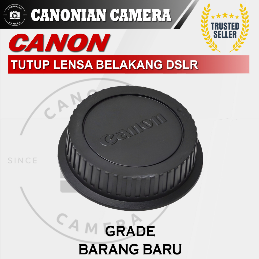 Tutup Lensa Belakang For Canon DSLR