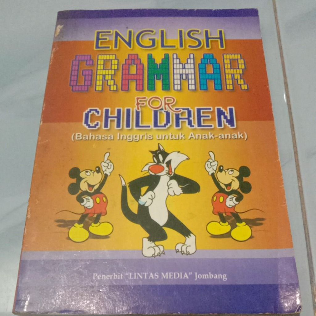 BUKU ENGLISH GRAMMAR FOR CHILDREN , buku second