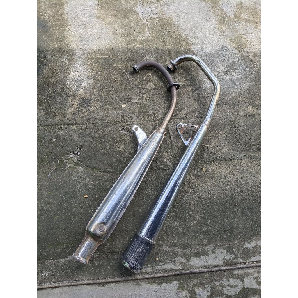 KNALPOT ORIGINAL COPOTAN CB100/GLPRO NEOTECH KODE HMKEG