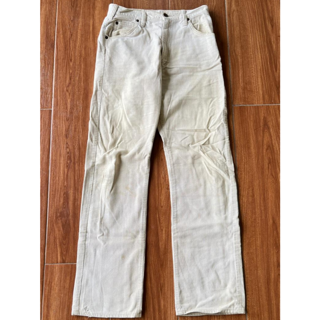 Celana Corduroy Flare, Jeans Second