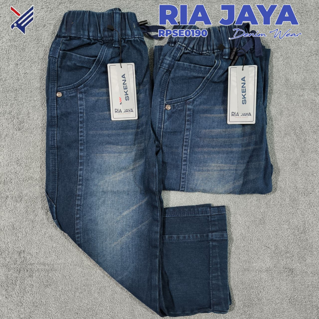 Ria Jaya - Celana Panjang Jeans Skena Anak Laki-laki 7th - 14th RPSE0190 //  Celana Panjang Jeans Sk