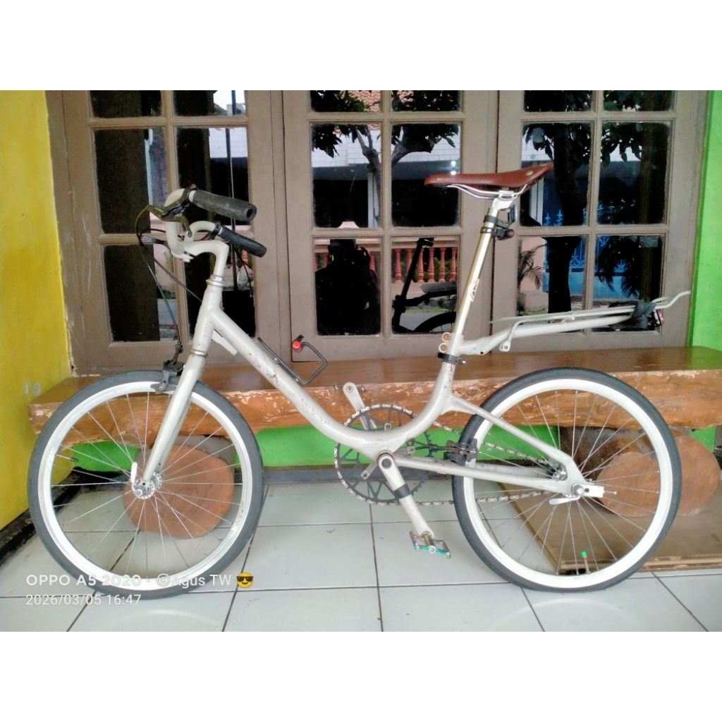 frame n fork sepeda minitrex/minion