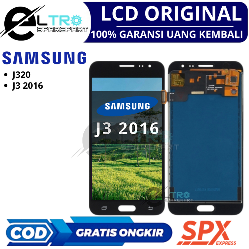 LCD SAMSUNG J320 OLED 2- SAMSUNG GALAXY J3 2016 - ORIGINAL FULLSET