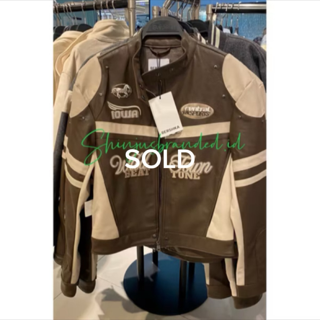 Bershka Women Jacket Leather