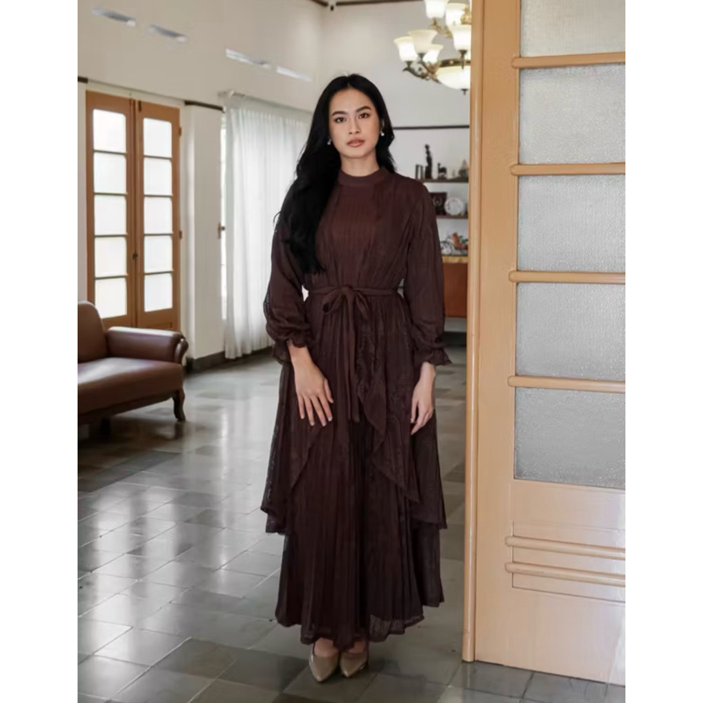 Dress Gamis Mahogany