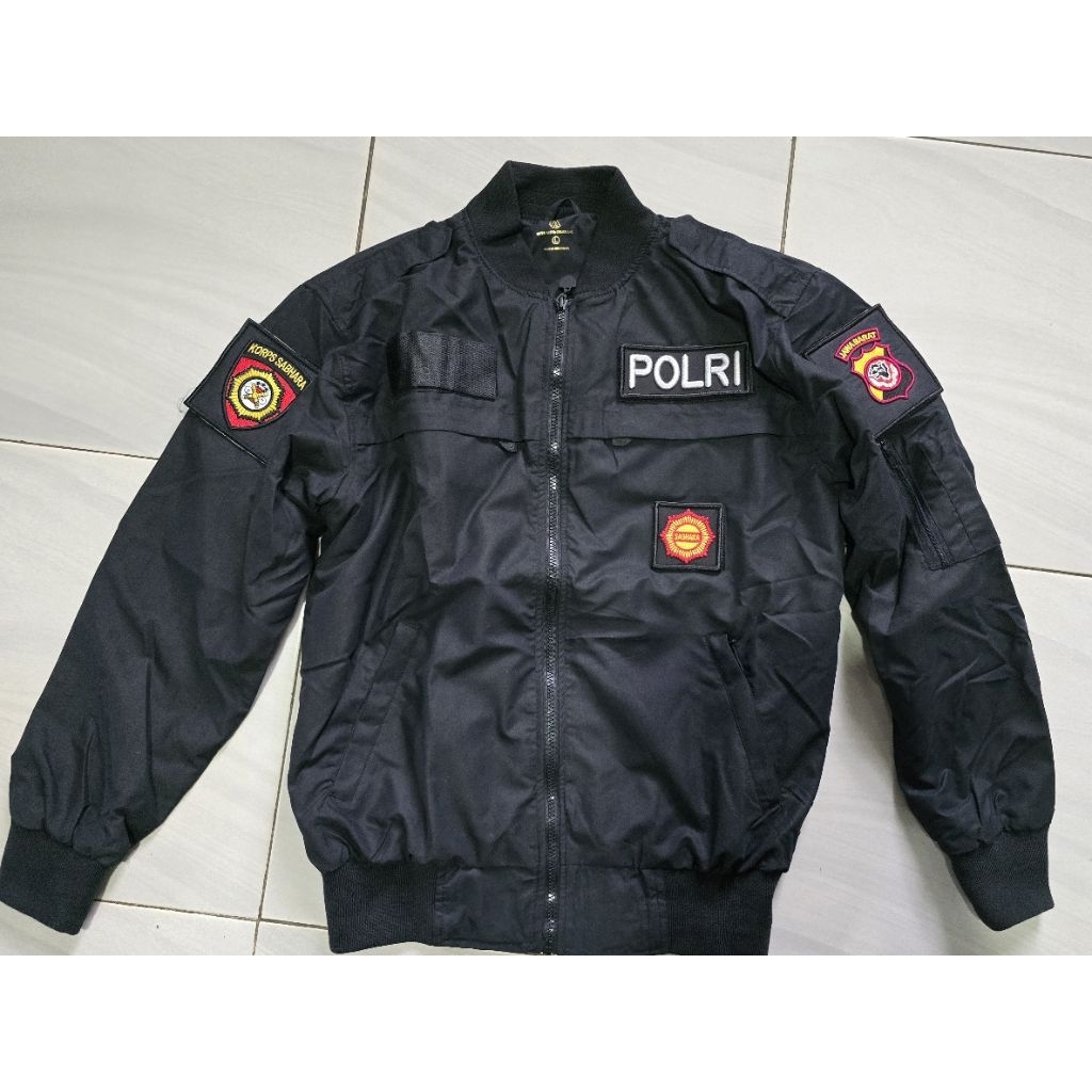 Jaket Bomber Tactical Jatah Ori Polri
