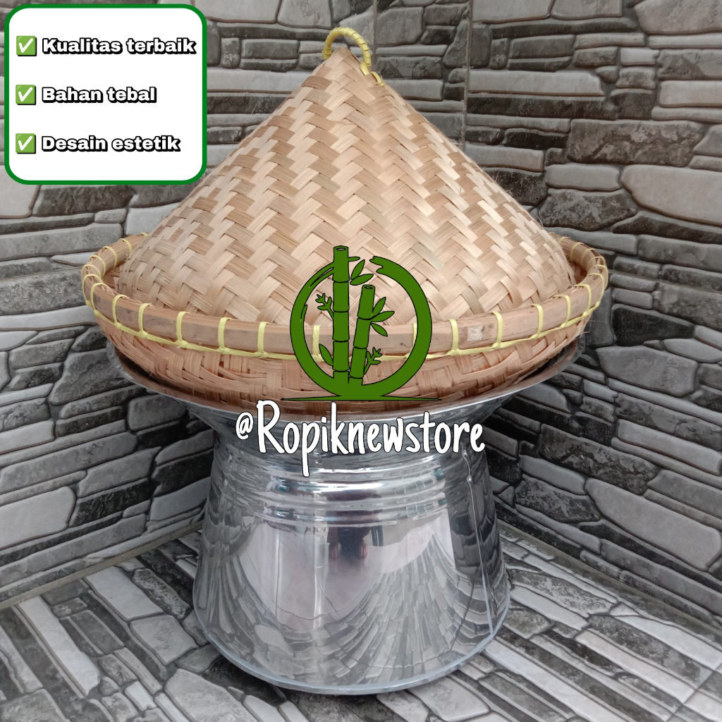 Dangdang stainless/Dangdang kukus/Seeng [ Kapasitas -/+ 2 Liter beras ]