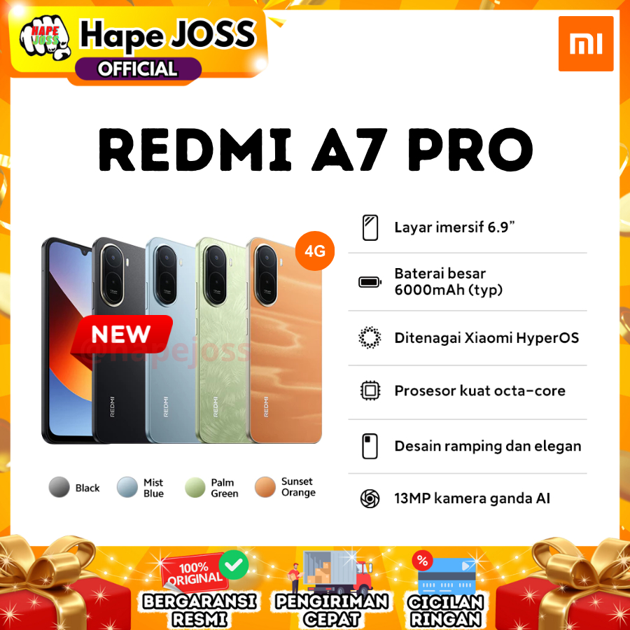 Xiaomi Redmi A7 Pro 4G 4/128 GB Garansi Resmi