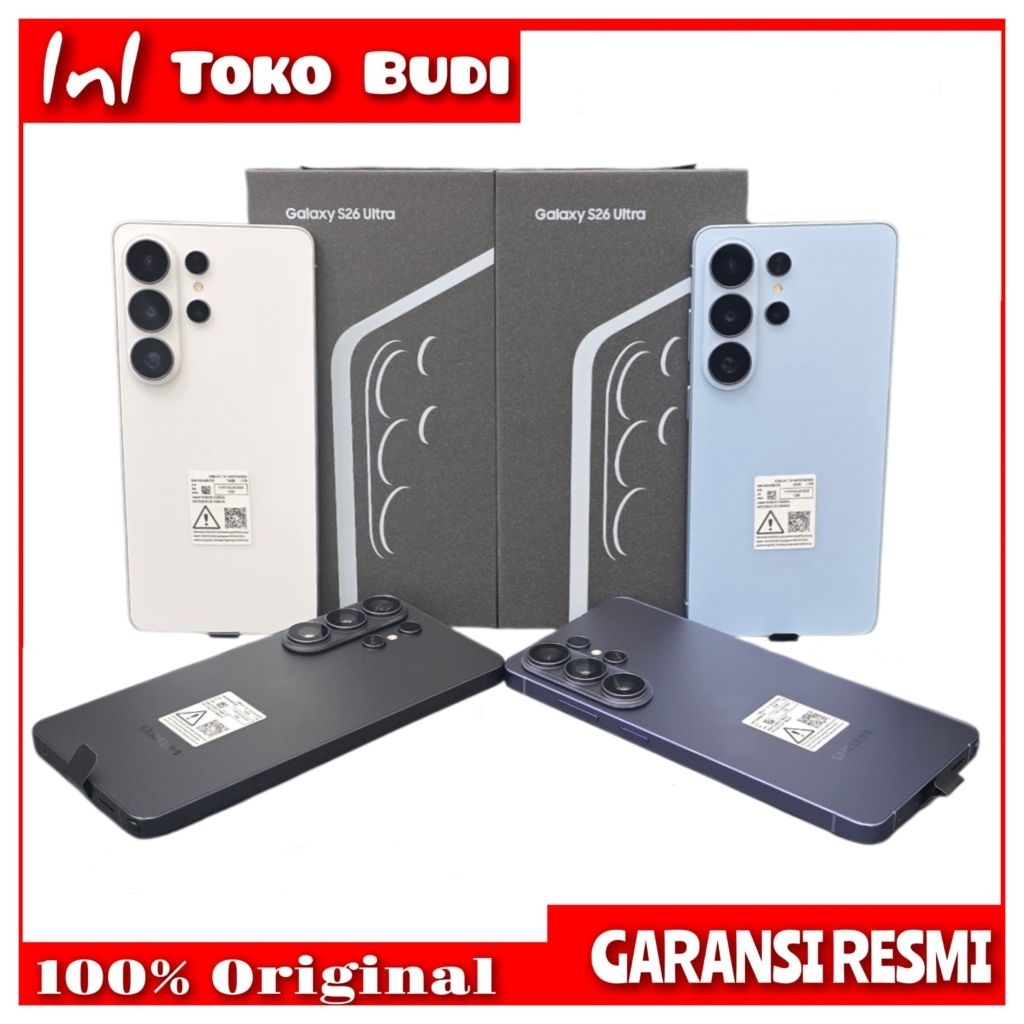 Samsung Galaxy S26 Ultra 5G ( 12/256 - 12/512 - 16/1 Tera ) S26 Ultra / S26 Ultra Garansi Resmi Sein
