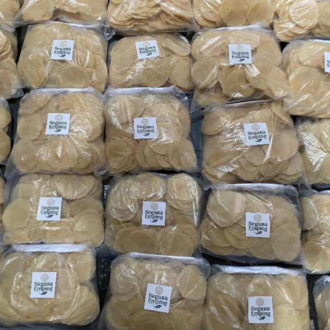 GROSIR Emping Melinjo Mentah Super Premium Khas Kebumen