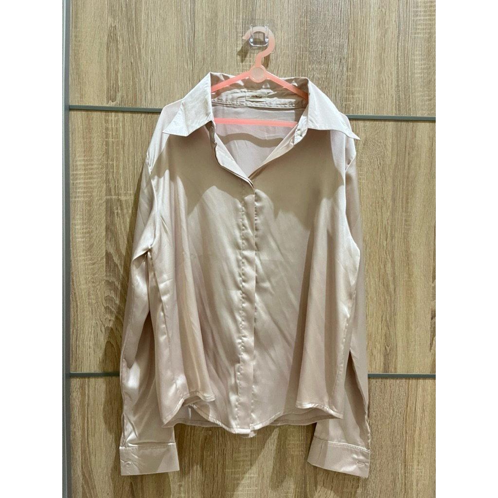preloved kemeja satin