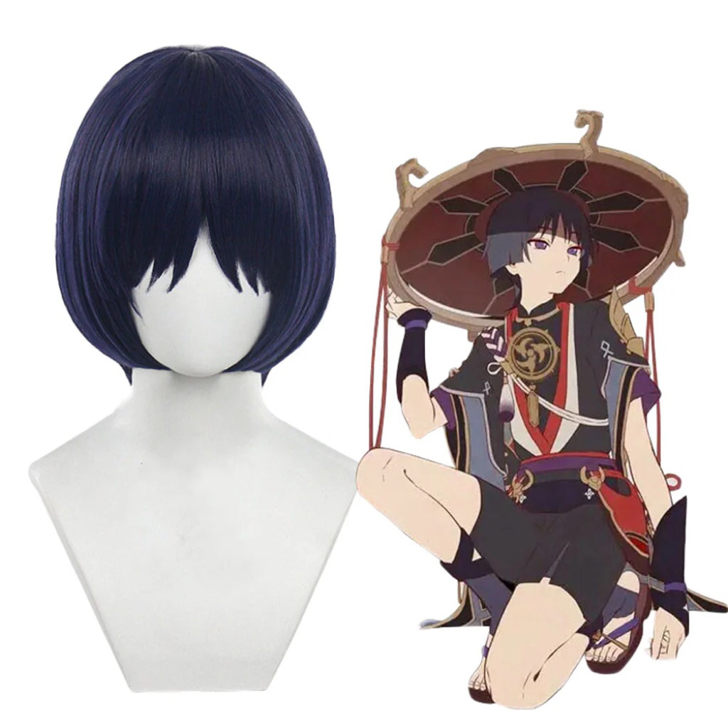 wig scaramouche/wanderer (preloved) Genshin Impact