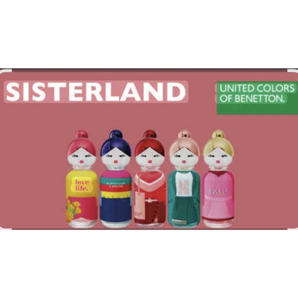 BENETTON - BENETTON SISTERLAND EDT 80ml
