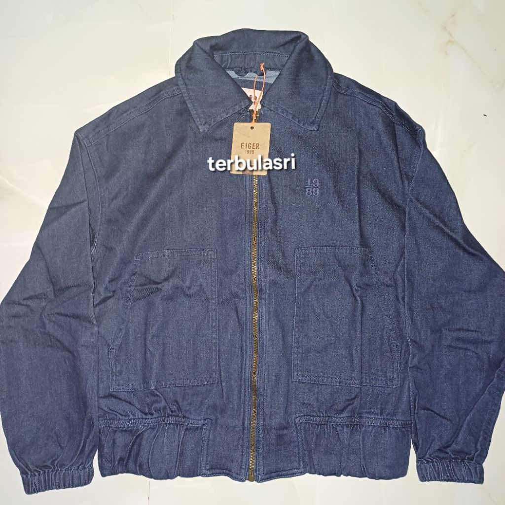 EIGER WS BREE DENIM BOMBER JACKET NEW