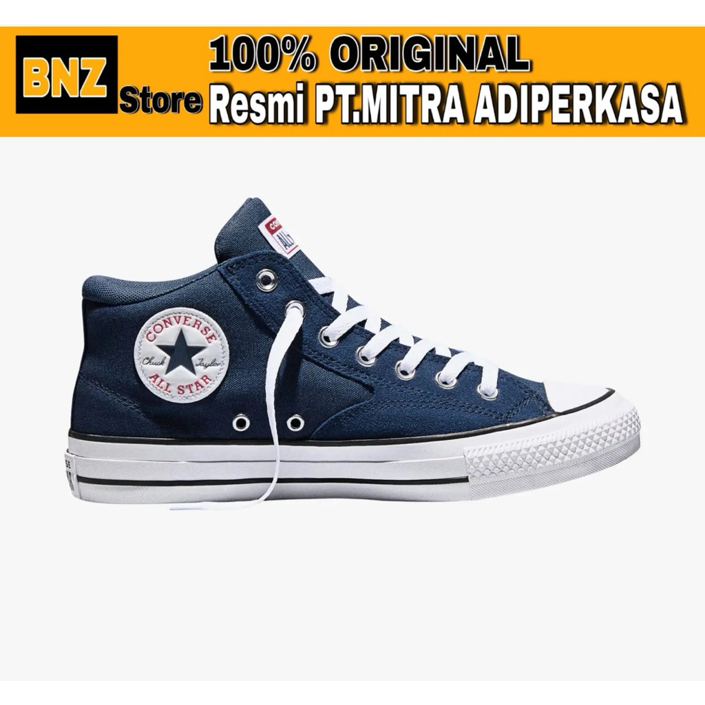 Sepatu Sneakers Pria Converse CTAS Malden Street Navy/White/Red