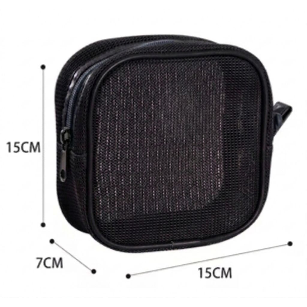 tas makeup jaring tas sabun mandi multifungsi