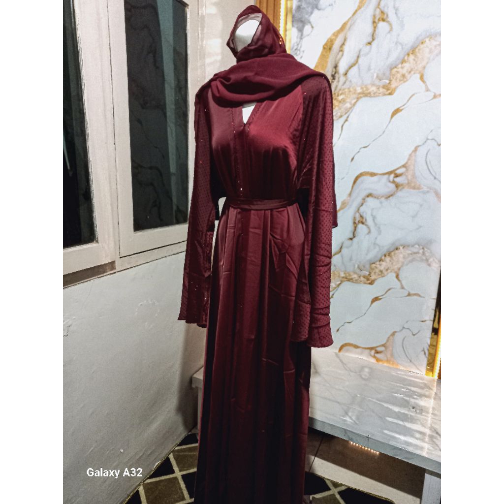 READY STOK abaya dubai 100% original import