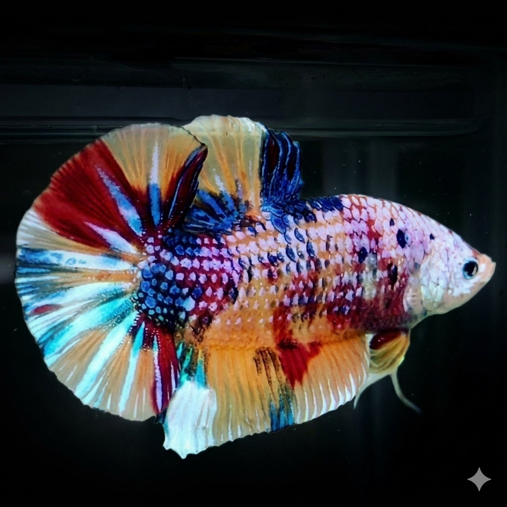 Cupang Giant Indukan Top Grade B.O 5cm