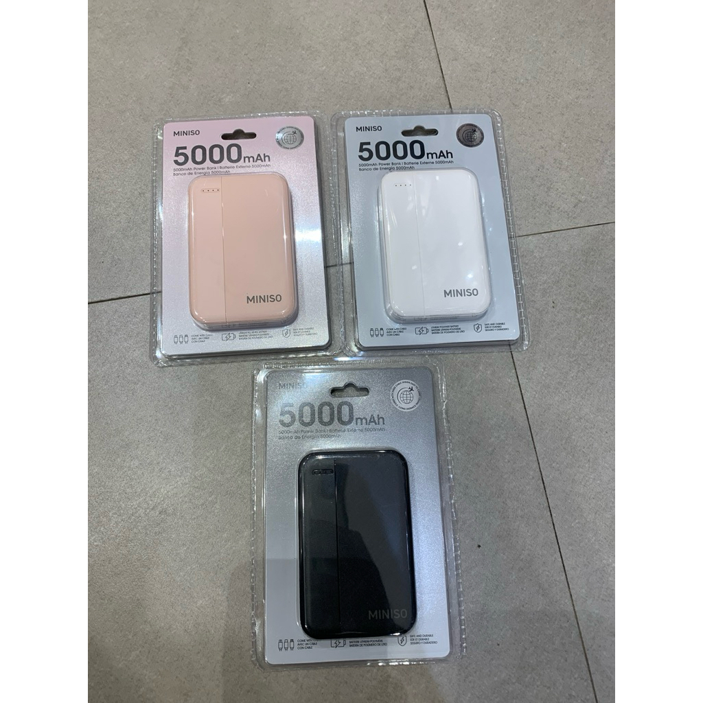 Miniso Powerbank 5.000 mah