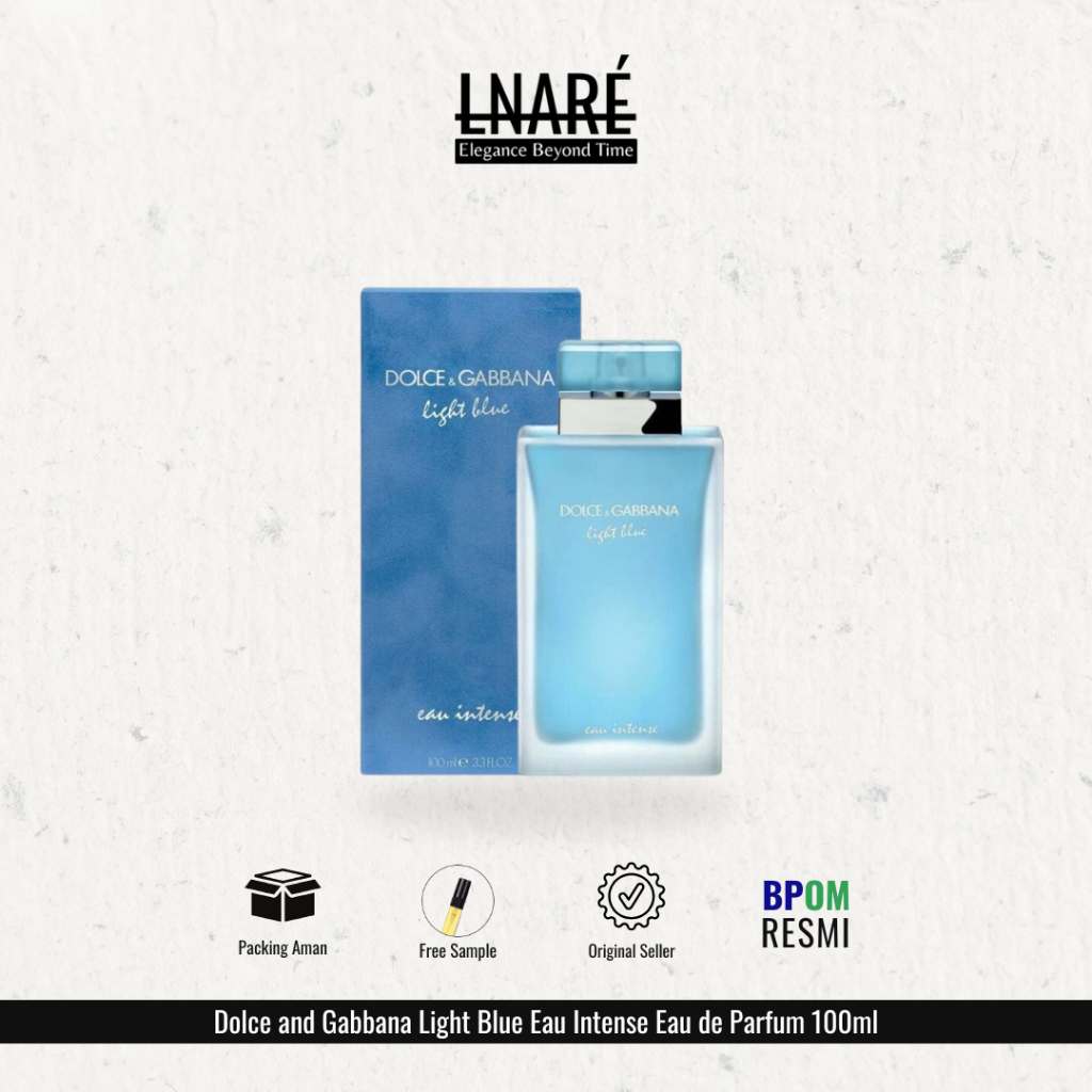 Dolce and Gabbana Light Blue Eau Intense Eau de Parfum 100ml