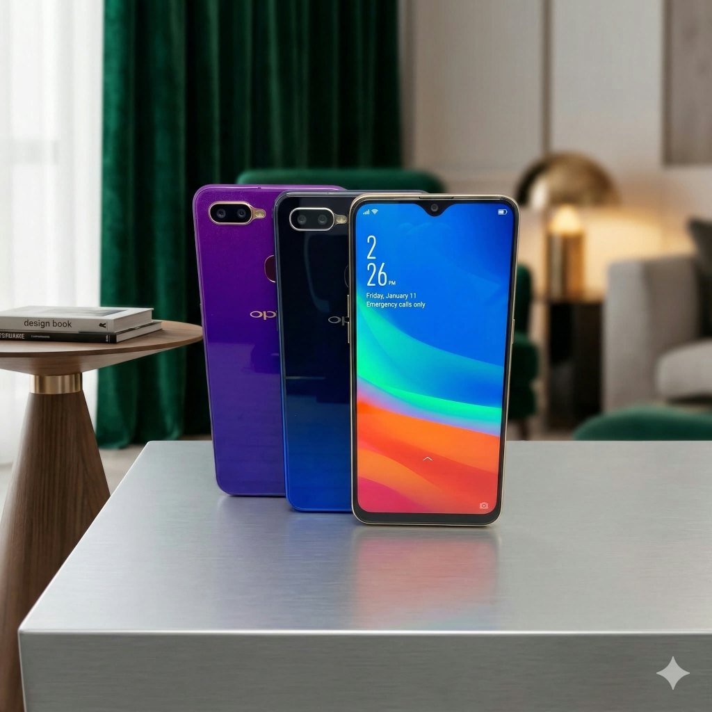 HANDPHONE HP OPPO F9 PRO UNGU RAM 8 MEMORI 256 SECOND SEKEN BEKAS