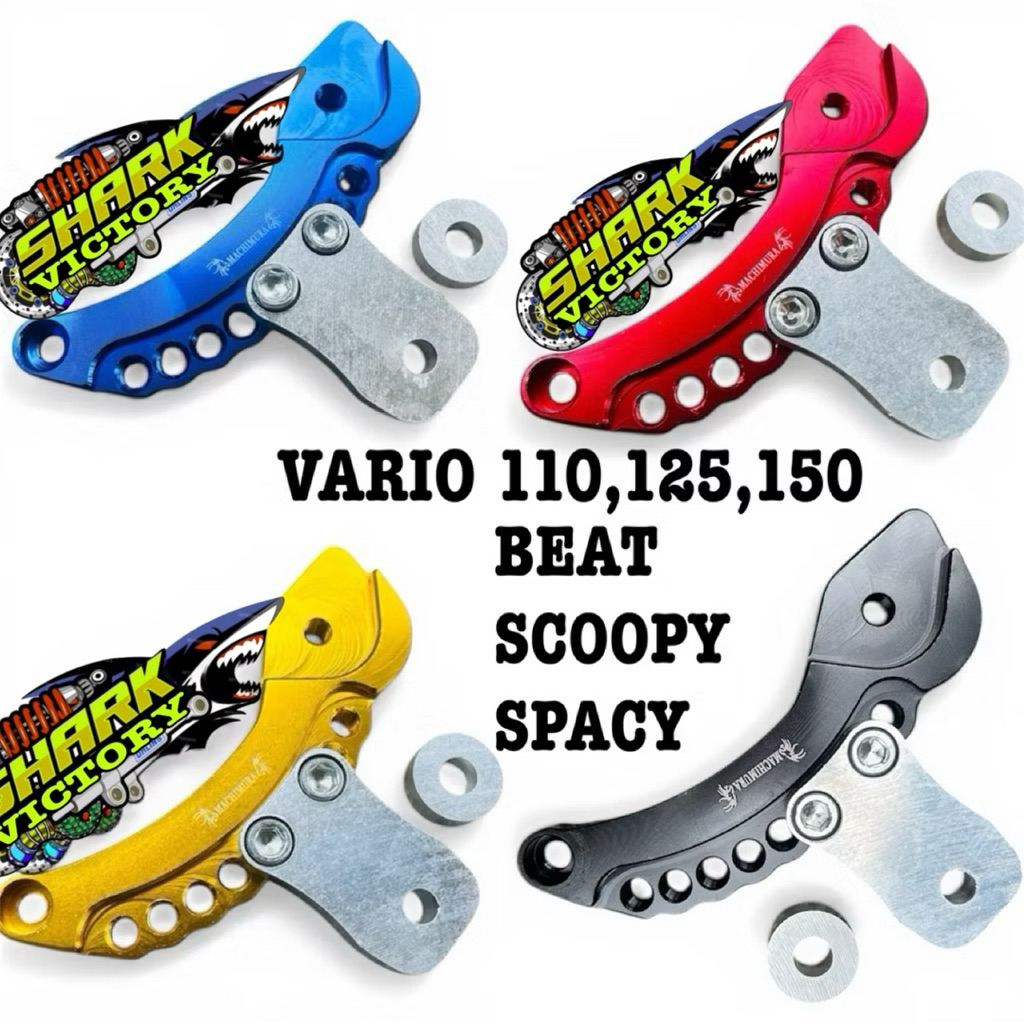 PANGKON PEMUNDUR SHOCK MATIC BEAT SCOOPY VARIO 110 OLD CNC MERAH BIRU GOLD UNDUR UNDUR