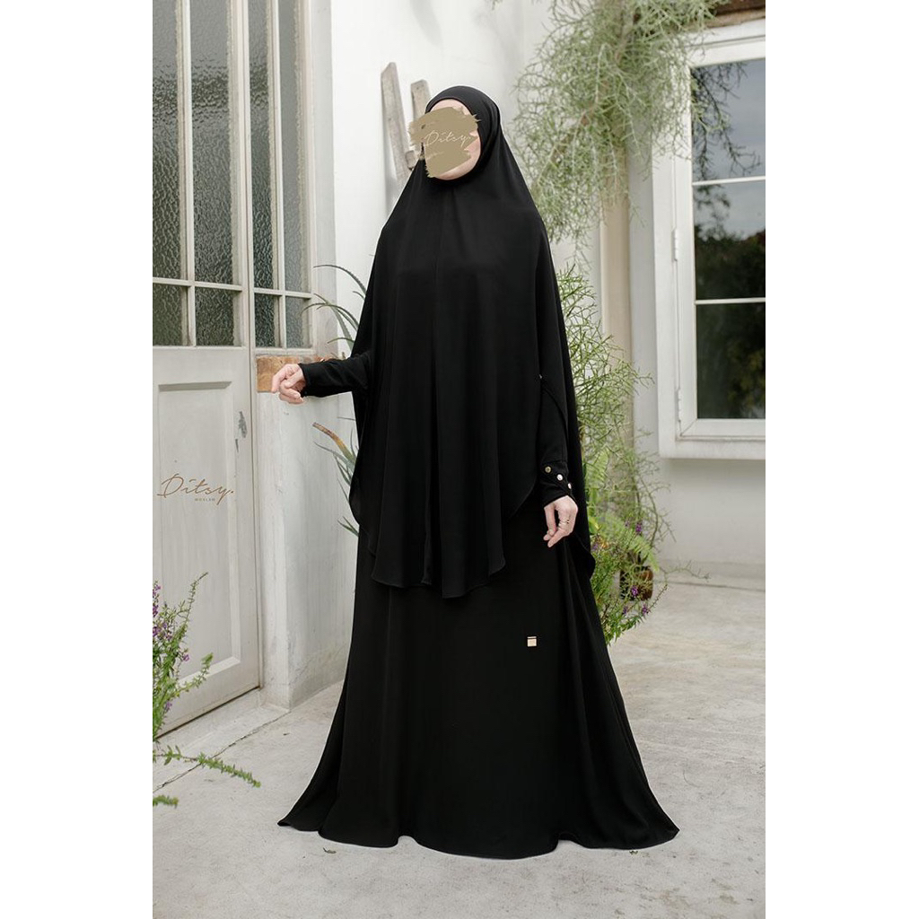 [SIAP KIRIM] LIELA MAIRA JETBLACK MAROON ASHGREY DARK GREEN BY DITSY EDISI MARET 2026