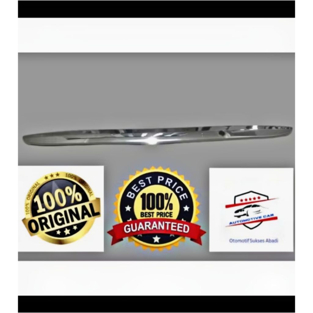 List Trunk Lid Bagasi Belakang Innova Lama New 2005 SD 2011 Chrome Tempel